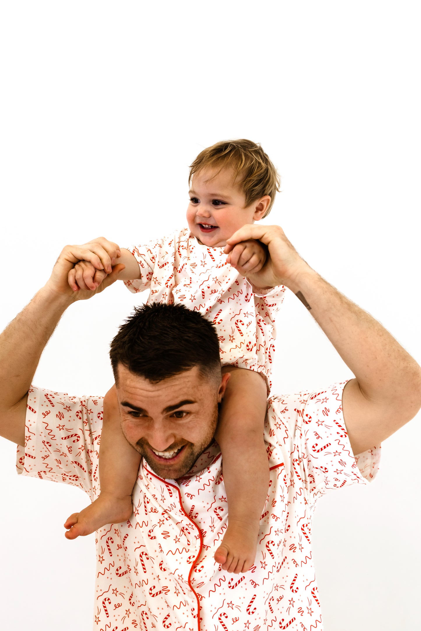 Baby Romper - Candy Cane Lane